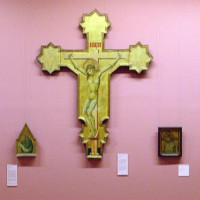 Kruisbeeld in de National Gallery