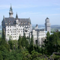 Totaalbeeld van Neuschwanstein