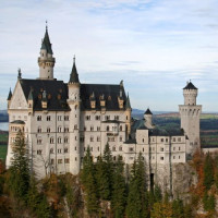 Zicht op Neuschwanstein