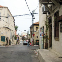 Straat in Neve Tzedek