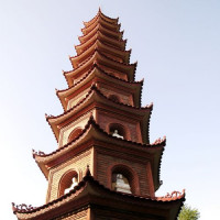 Pagode van de Ngoc Son-Tempel