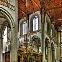 Binnenaanzicht van de Nieuwe Kerk