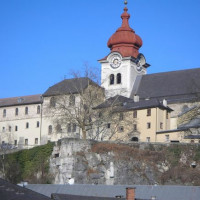 Toren in de Nonnberg-abdij