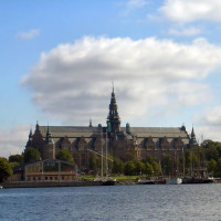 Vergezicht op het Nordiska Museet