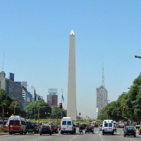 Verkeer aan de Obelisco