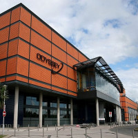 Zijnaanzicht van de Odyssey Arena