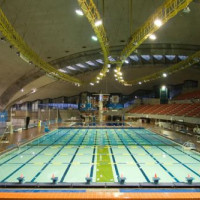 Buiten aan het Olympisch Stadion