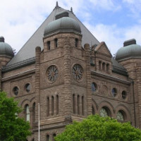 Dak van het Parlementsgebouw van Ontario