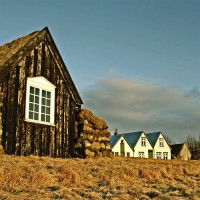 Hutje in het Volkskundig Openluchtmuseum