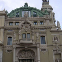 Detail van de Opera van Monte Carlo