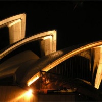 Detail van het Sydney Opera House