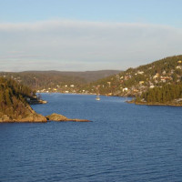 Zicht op de Oslofjord