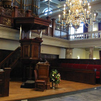 Binnenkant van de Oude Lutherse Kerk