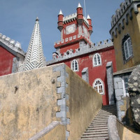 Zicht op het Palacio da Pena