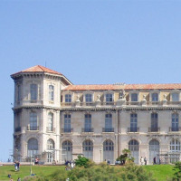 Zicht op het Palais du Pharo