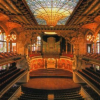 Zaal van het Palau de la Musica Catalana