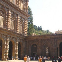 Binnenplein van het Palazzo Pitti