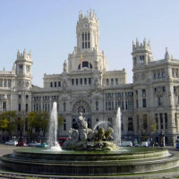 Fonteinen op de Plaza de Cibeles