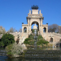 Bouwwerk in het Parc de la Ciutadella