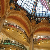 Binnen in de Galeries Lafayette