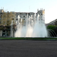 Fonteinen in het Parque de Doña Casilda