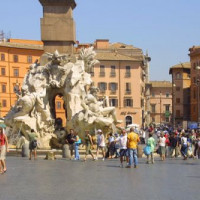 Beeld van de Piazza Navona