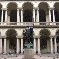 Bogen van de Pinacoteca di Brera