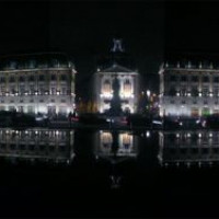 Totaalbeeld van de Place de la Bourse