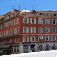 Gebouwen aan de Place Masséna