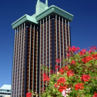 Gebouw aan het Plaza de Colón