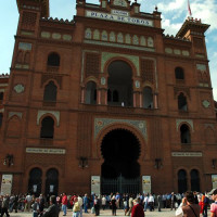 Poort van de Plaza de Toros de las Ventas