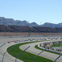 Nascar op de Las Vegas Motor Speedway