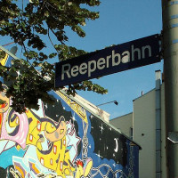 Naambordje van de Reeperbahn