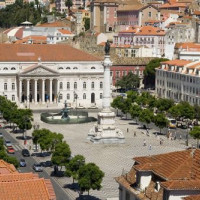 Zuil op het Rossio