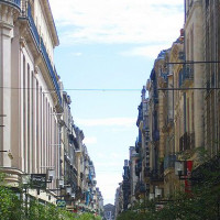 Gebouwen langs de Rue Sainte-Cathérine