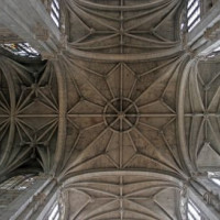 Plafond van de Saint-Eustache