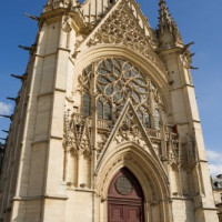 Deur van de Sainte-Chapelle