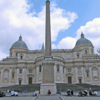 Obelisk voor de Santa Maria Maggiore-basiliek