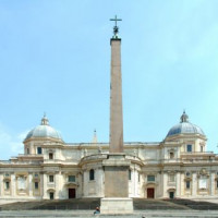 Overzicht van de Santa Maria Maggiore-basiliek