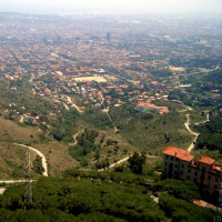 Zicht van op de Serra de Collserola