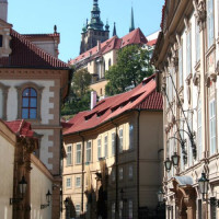 Straatbeeld in Malá Strana