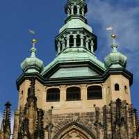 Toren in de Praagse Burcht