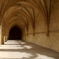 Galerij aan het Monasterio dos Jerónimos