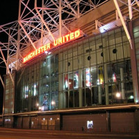 's Avonds aan Old Trafford