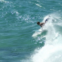Surfer aan Bondi Beach