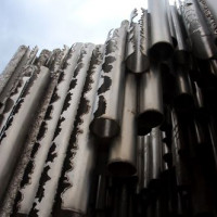 Detail van het Sibeliusmonument