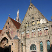 Gevel van het Sint-Janshospitaal/Memlingmuseum