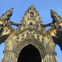 Beeld van het Scott Monument