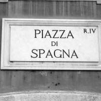 Bordje Piazza di Spagna