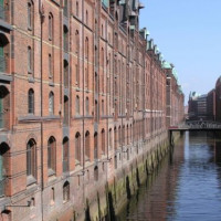 Water in de Speicherstadt